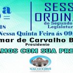 Convite da Câmara Municipal de Salgueiro