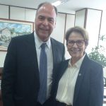 Senador Fernando Bezerra é recebido por ministros do novo governo e destaca irrigação