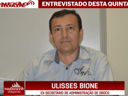 Ulisses Bione será o entrevistado de amanhã no programa Conexão Verdade