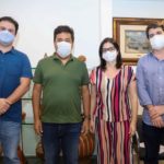 Fernando Filho, Antonio Coelho e Priscila Krause se reúnem com Mendonça Filho para preparar o partido para 2022