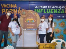 Parnamirim: Tem Arraiá da Vacinação contra a Gripe, SIM SINHÔ!