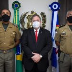 Eriberto Medeiros recebe novo comandante da PMPE e debate prioridades da corporação