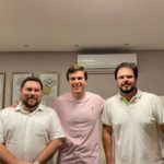 Wanderson Florêncio se reúne com Miguel Coelho e Fernando Filho em Petrolina
