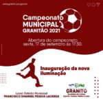 Granito inaugura iluminação do campo e retorna atividades do Futebol Amador