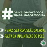 Hastags que informam a situação que os trabalhadores do IPA enfrentam são lançadas nas redes sociais