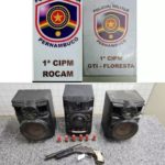 Floresta: Homem é detido por posse ilegal de arma de fogo e perturbação de sossego