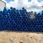 Chegada de canos de 200mm vai melhorar o sistema de abastecimento de água do Assentamento Juriti em Sobradinho