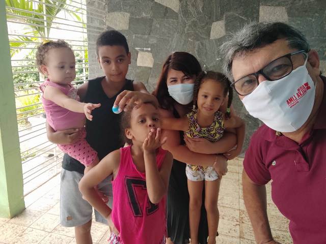 Família Silva Lima no dia em que se conheceram (1)