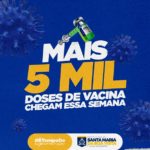 George Duarte anuncia a chegada de mais 5 mil doses de vacinas