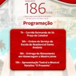 Programação dos 186 anos de história de Salgueiro
