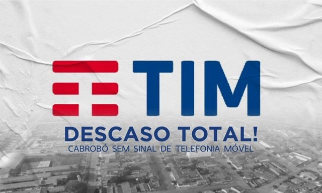 Cabrobó: cidade amanhece mais uma vez sem sinal da operadora de telefonia TIM