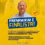 Parnamirim no Sertão Central de Pernambuco, na disputa final do Prêmio Sebrae Prefeito Empreendedores