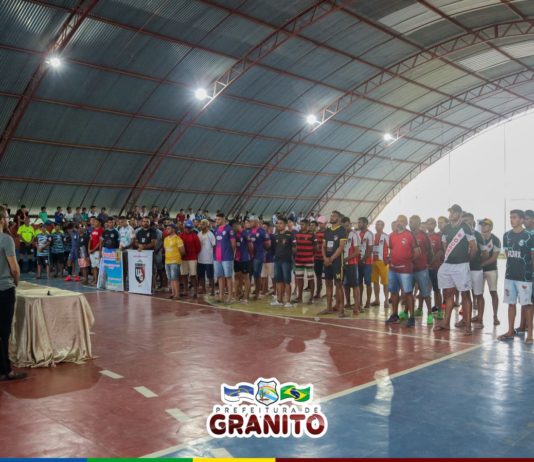 Muitos gols e somente um empate na primeira rodada do Granitão de Futsal