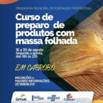 Cabrobó: Abertas inscrições para cursos gratuitos de gastronomia