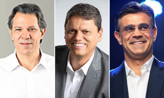 Haddad tem 35% e Tarcísio, 23%; diferença cai 5 pontos em 1 mês, mostra agregador Estadão Dados