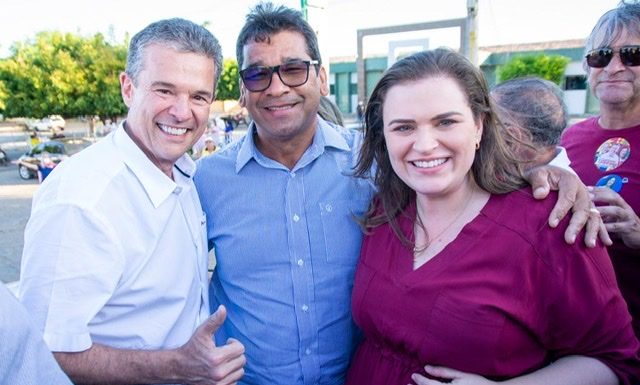 Marília Arraes recebe apoio de Silvio Roque (PP), prefeito de Tupanatinga
