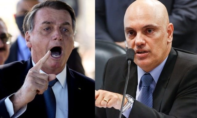 Bolsonaro fala em ‘canetada’ de ‘vagabundo’ ao atacar decisão de Moraes contra empresários