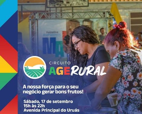 Uruás receberá edição especial do Circuito AGERural em Petrolina