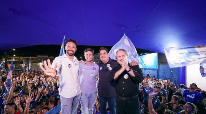 Miguel e Beto Accioly fazem grande evento em Camaragibe e falam em retorno de grandes investimentos para a região metropolitana