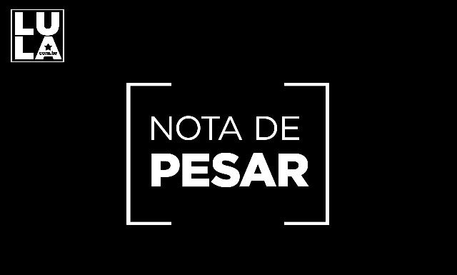 Nota de pesar do ex-presidente Lula pelo naufrágio no Pará