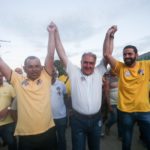 Augusto Coutinho recebe apoio de Charles, Barreto e Neto Barreto em Joaquim Nabuco