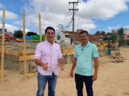 Entrada principal de Araripina está em obras e vai ganhar cara nova