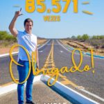 Mensagem de agradecimento de Lucas Ramos, deputado estadual e eleito deputado federal