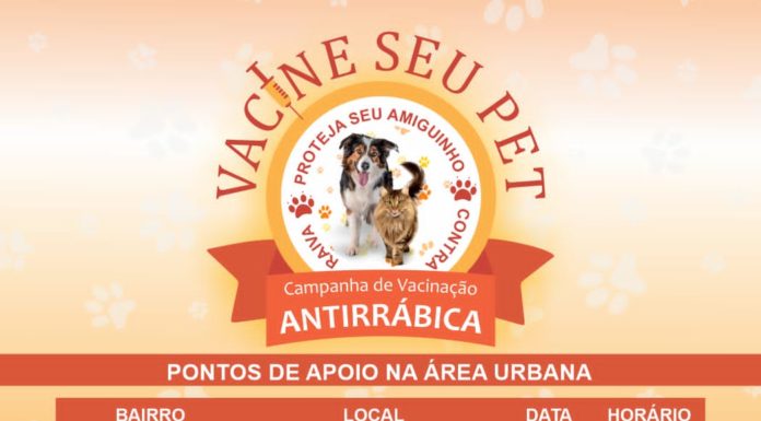 Governo de Cabrobó divulga cronograma da campanha de vacinação antirrábica nos bairros da cidade