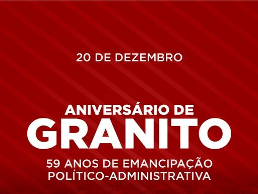 Blog do Didi Galvão parabeniza Granito, pela passagem de seu aniversário!