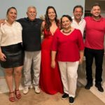 Araripina: Evilásio e Kaligia Mateus celebram ceia de natal entre familiares de Lula e Camila Sampaio