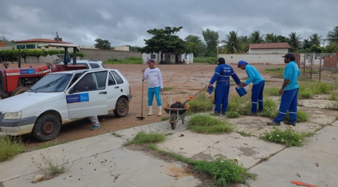 Prefeitura segue cronograma intenso de limpeza na área irrigada de Petrolina