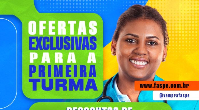 FASPE! Condições exclusivas para a primeira turma