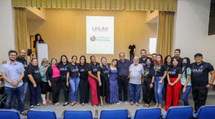Transforma Petrolina arrecada mais de R$ 7 mil em Leilão Solidário