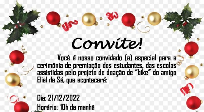 Cabrobó: Projeto Social de Eliel de Sá, premiará melhores alunos em nota de 5 escolas com uma bicicleta