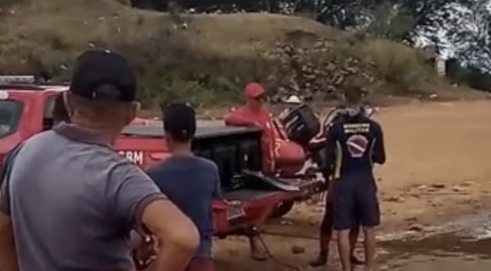 Buscas por homem que se afogou no Rio São Francisco no Ibó-BA são interrompidas nesta segunda (23)
