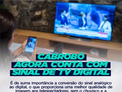 Cabrobó agora conta com sinal de TV Digital