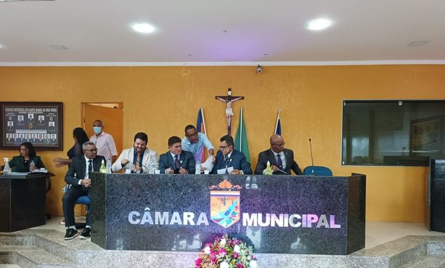 Joaquim Júnior toma posse como presidente da Câmara de Santa Maria da Boa Vista para o biênio 2023-2024