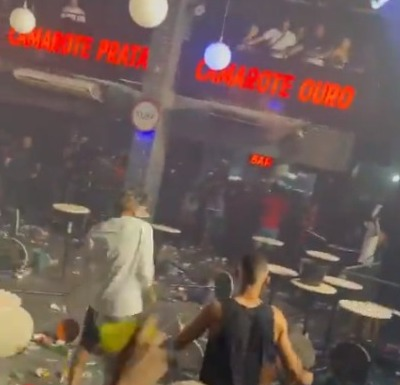 Briga generalizada causa pânico e correria em casa de shows em Jaboatão