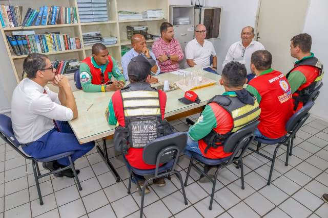 Reunião com Mototaxistas