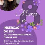 Saúde da Mulher com ação especial neste dia 8 de março