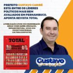 Gustavo Caribé entre os líderes políticos mais bem avaliados de Pernambuco, aponta Revista Total