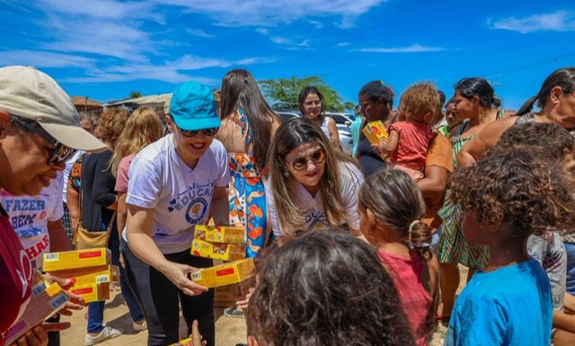 Páscoa Solidária do Transforma Petrolina faz a alegria de 400 crianças no município