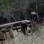 Van que faz linha Cabrobó à Petrolina sofre acidente na BR-428