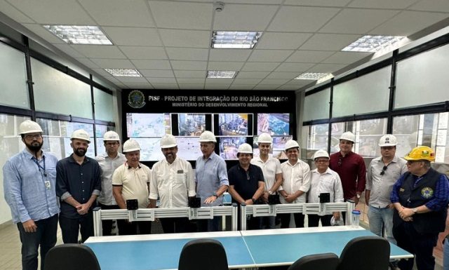 MIDR vistoria fase final das obras de recuperação da EBI-3, em Pernambuco