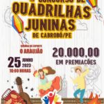 Neste domingo (25) tem o 4º Concurso de Quadrilhas Juninas de Cabrobó