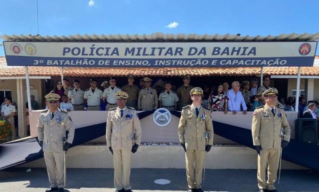 PMBA realiza solenidade de passagem de comando da 73ª, 74ª, 75ª e 76ª Companhias Independentes em Juazeiro