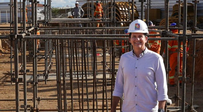 Petrolina: obras da BR-407 avançam com início da construção de novo viaduto