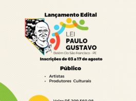Prefeitura de Belém do São Francisco lança edital da Lei Paulo Gustavo para impulsionar a cultura local