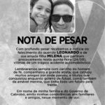 Prefeito de Cabrobó emite Nota de Pesar pelo falecimento de Leonardo e de sua filha Milena