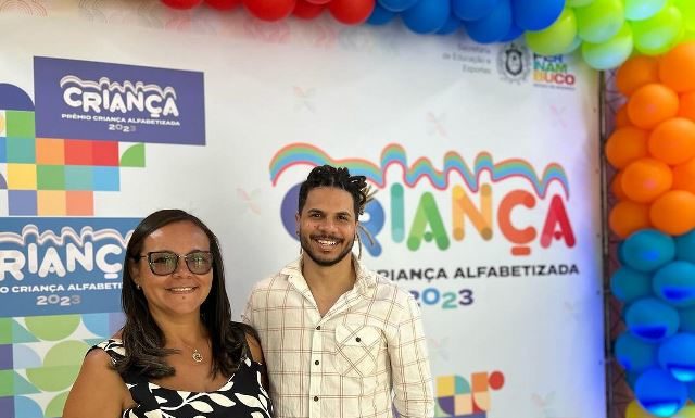 Professora da rede municipal de Cabrobó é reconhecida no prêmio Criança Alfabetizada da Secretaria de Educação de Pernambuco